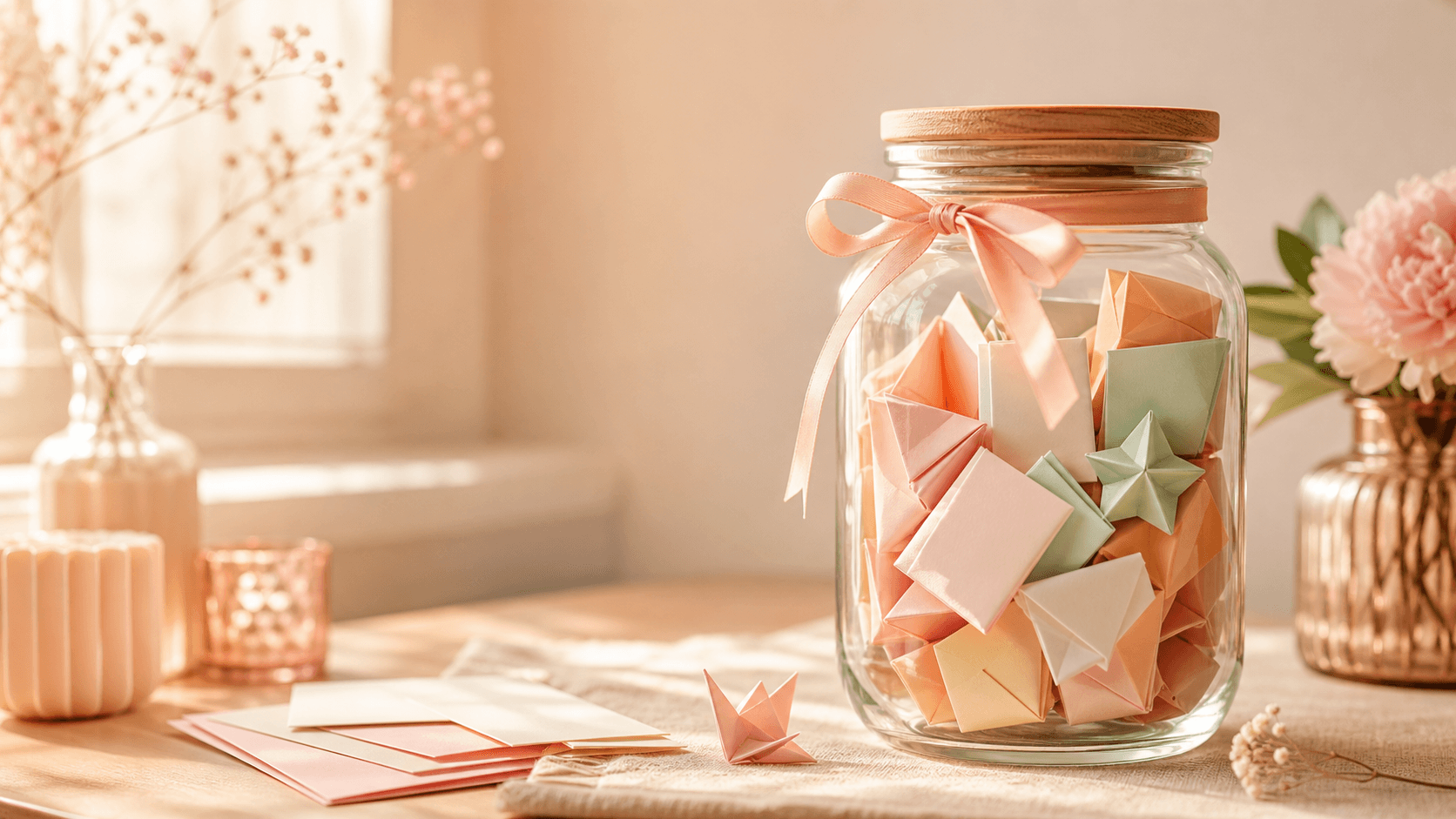 Foldin time capsule jar